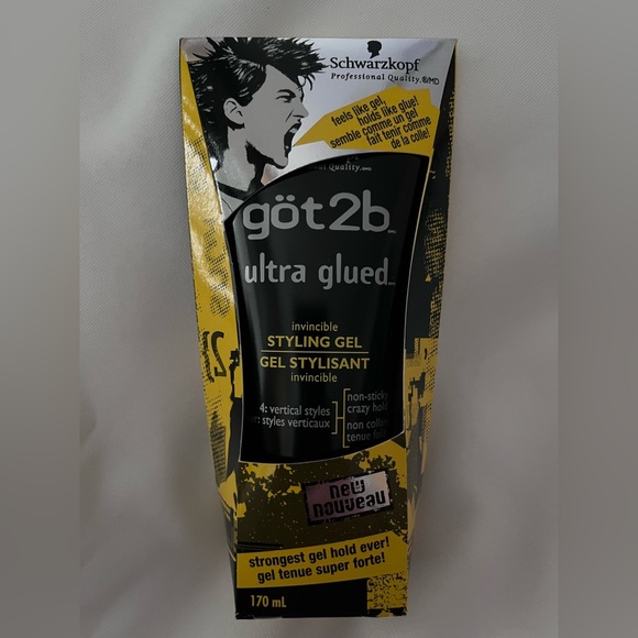 Schwarzkopf & Henkel Got2b Ultra Glued Invincible Styling Gel 6 oz/170 ml - Picture 2 of 6